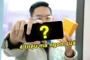 TOP 10 điện thoại 4 triệu tốt nhất 2024: Game ngon, pin trâu, camera đẹp