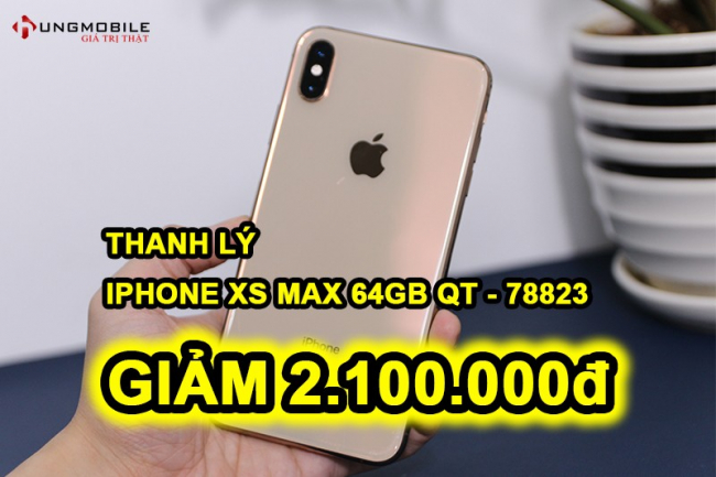 iPhone XS Max 64GB Gold cũ (78823)