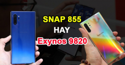 So sánh Note 10 Plus Mỹ và Hàn: Có chip S855 nhưng giá lại rẻ hơn