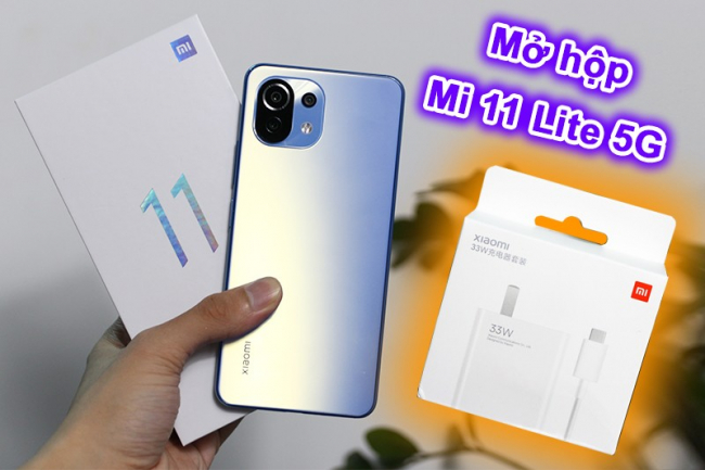 Xiaomi Mi 11 Lite 5G 8/256GB Nguyên Seal Xịn