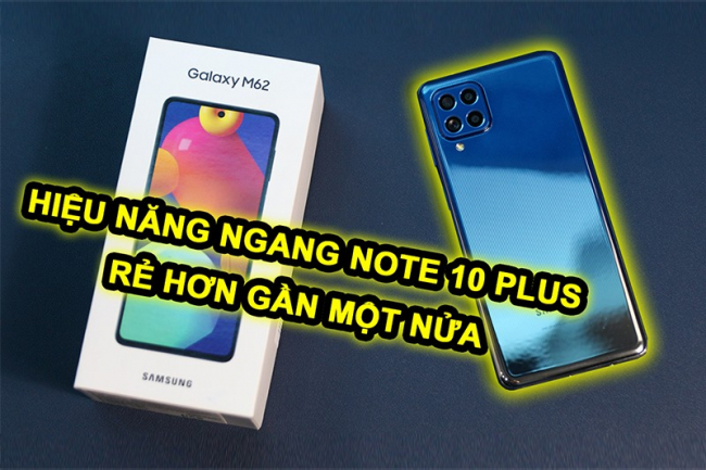 Samsung M62 8GB/256GB Chính Hãng