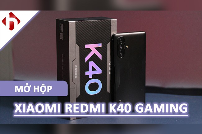 Redmi K40 Gaming 8/128GB Fullbox Mở Seal