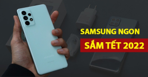 Tết này mua Samsung nào: Giá chỉ hơn 4 triệu, chính hãng, pin 7000mAh, chơi game mượt?