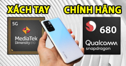 So sánh Snapdragon 680 vs Dimensity 810 trên Note 11 chính hãng và xách tay