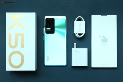 Unboxing Redmi K50: Mặt kính Gorilla Victus cao cấp, sạc 67W, màn OLED 2K+ chất lượng cao