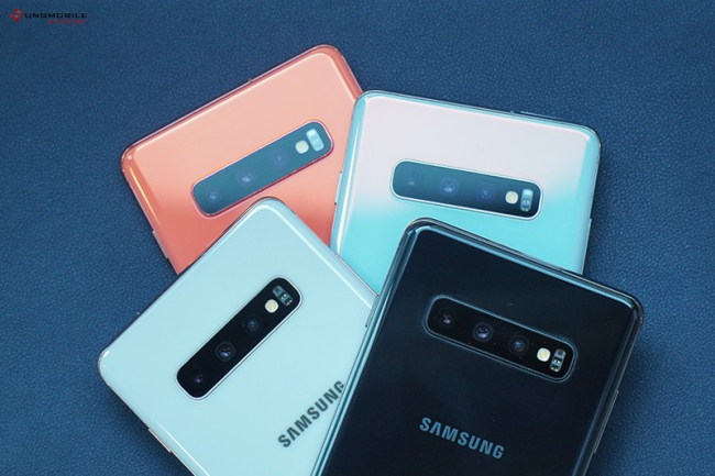 Samsung S10 Plus Hàn 2 sim 512GB Lưng Gốm
