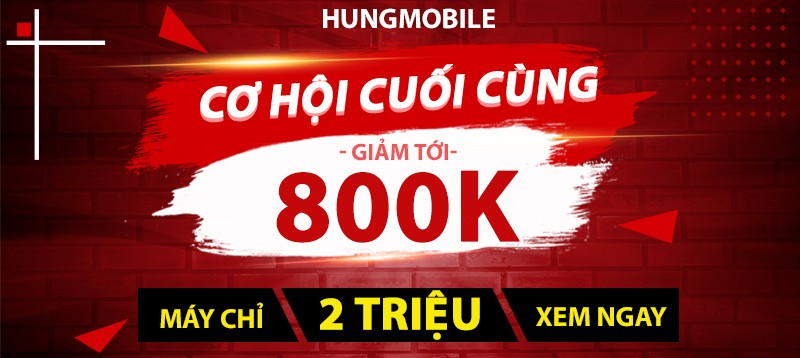 SALE ĐẦU HÈ
GIẢM 800K