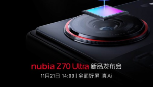 Nubia Z70 Ultra hé lộ thông tin chi tiết về camera trước ngày ra mắt