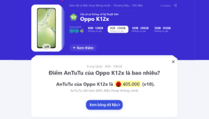 Antutu Oppo K12x: Điểm hiệu năng có thực sự mạnh như kỳ vọng?