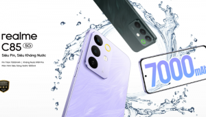 Realme C85 Series ra mắt: Pin 7000mAh, Màn 144Hz, Giá Cực Tốt