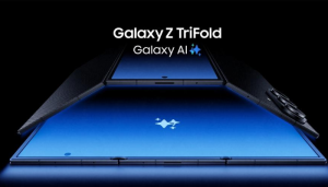 Samsung Galaxy Z TriFold lộ diện: Gập ba lần đầu, thiết kế cực ấn tượng