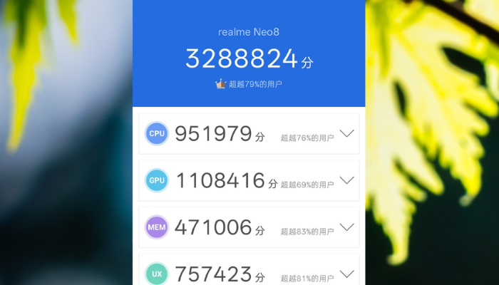 Điểm Antutu Realme Neo8: Gần 3 triệu điểm có thật sự đáng nể?