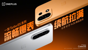 OnePlus Turbo 6X Pro trình làng với màn hình Samsung AMOLED 1.5K
