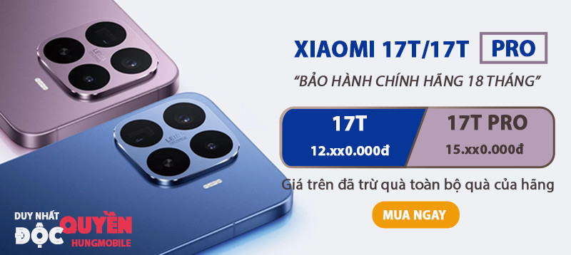SẬP GIÁ MI 17T SERIES