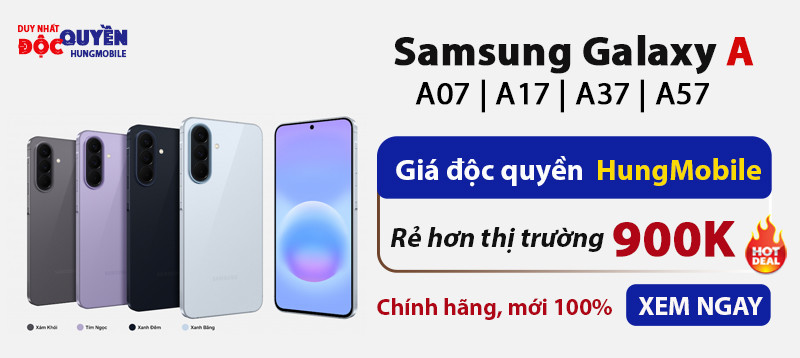 Galaxy A giá giảm 900K