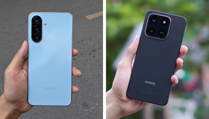 Samsung A17 4G vs Honor X7d 4G: Samsung cân bằng, Honor pin trâu