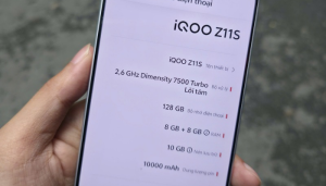 Cấu hình iQOO Z11s 5G: Pin 10.000mAh, màn 144Hz có gì nổi bật?