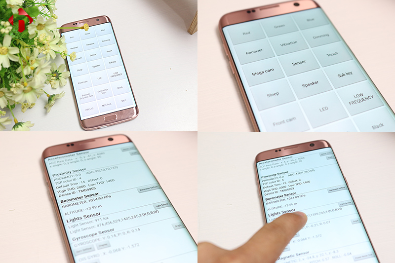 Test cảm biến vân tay