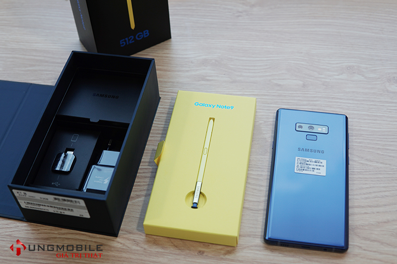 Mở hộp Samsung Galaxy Note 9 Hàn Fullbox