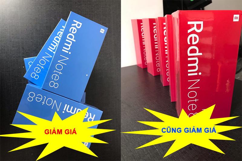 Redmi Note 8/8 Pro tiếp tục giảm giá sâu, máy mới nguyên Seal chỉ còn 3.160.000đ