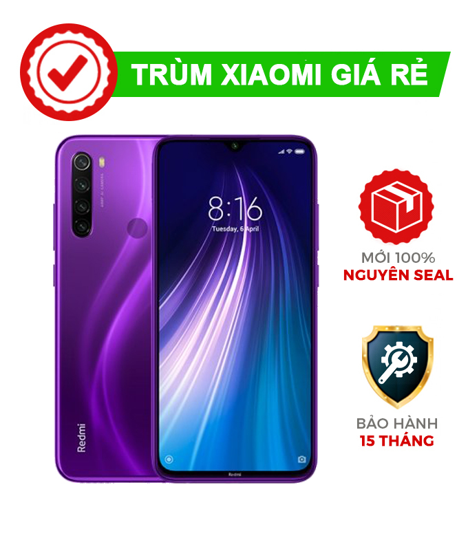 Sẵn hàng Redmi Note 8 4GB/64GB |Giá rẻ nhất HN