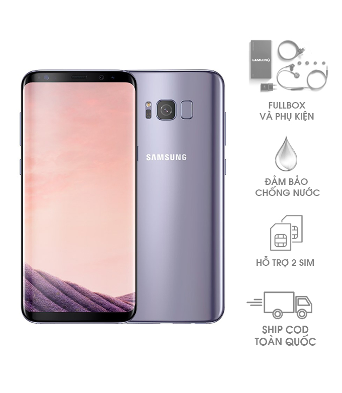 Samsung Galaxy S8 Đổi Bảo Hành 64GB mới, Fullbox giá rẻ HungMobile