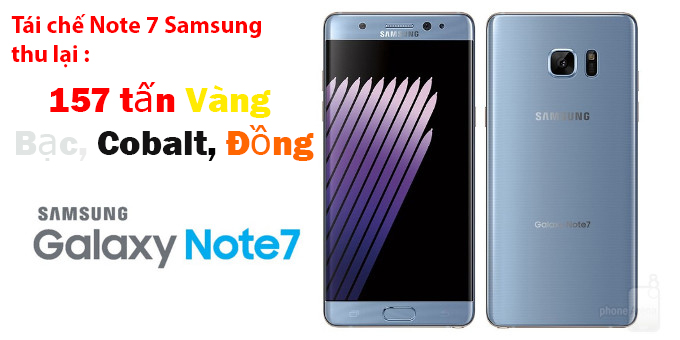 Tái chế Note 7