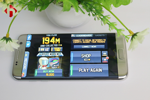 Test game trên S7 Edge