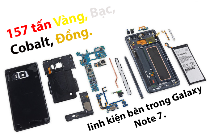 linh kiện bên trong note 7