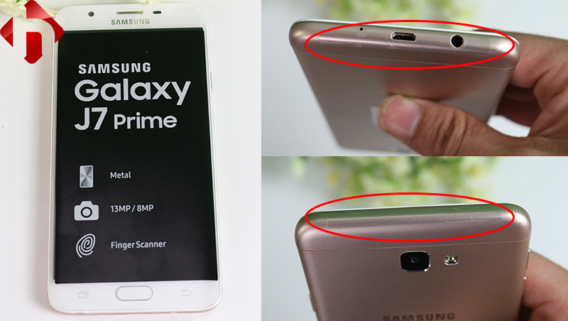 Seal máy trên Samsung J7 prime chính hãng