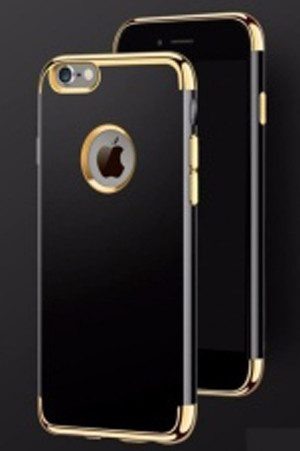 Ốp lưng dẻo iPhone 6, 6s, 6 Plus, 6s Plus viền mạ vàng